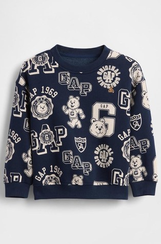 Gap Logo pulover s medvjedićima za djecu dječake