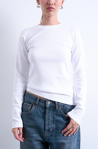 TSEVERYDAY cotton long-sleeved tee