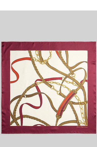 Svilena marama s uzorkom