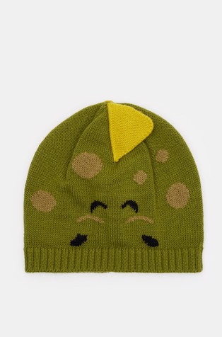 Pletena kapa sa životinjskim motivom