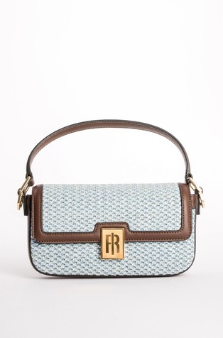 Manja torbica za nošenje preko ramena od umjetne rafije