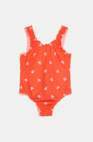 Jednodijelni kupaći kostim s otiskom srca