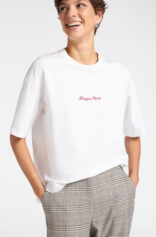 Always Myself pamučna majica kratkih rukava s vezom