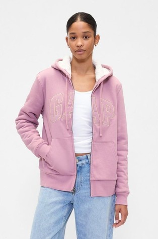 Gap logo ženski podstavljen hoodie