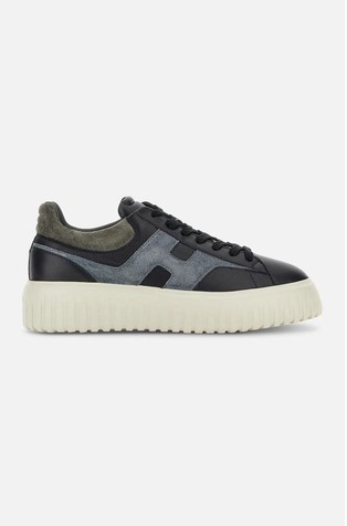 H-Stripes Leather Sneakers
