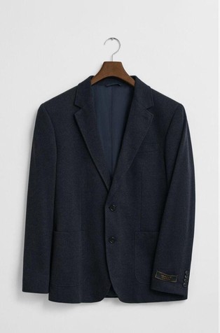 Slim fit sako od dvobojne piké tkanine