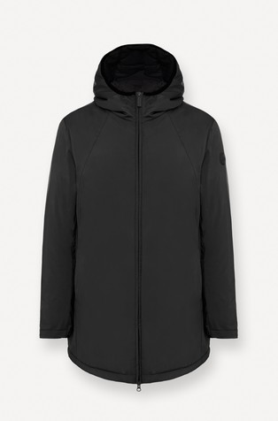 Duža vodoobojna jakna s kapuljačom