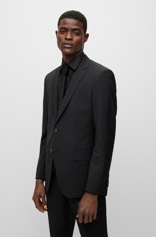 Elegantan slim fit sako od mješavine vune