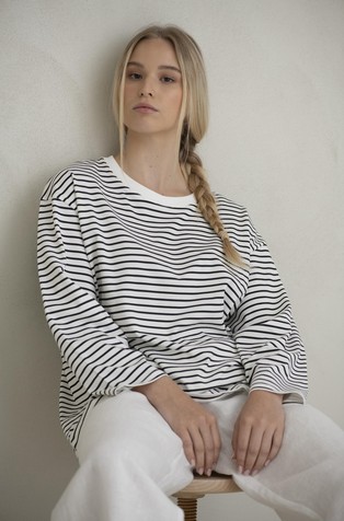 Izakova x lunilou Le Marin prugasta majica