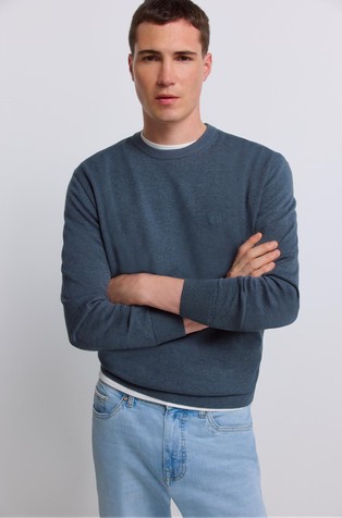 Basic round neck jumper
