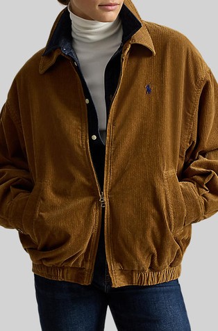 Relaxed Cotton Corduroy Jacket