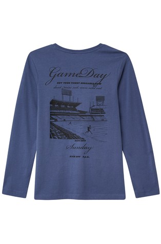 Majica dugih rukava s otiskom straga