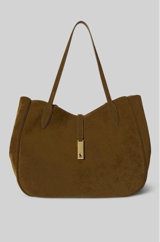 Polo ID Suede Medium Tote