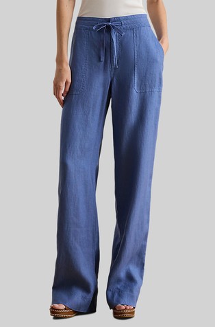 Linen Wide-leg Pant