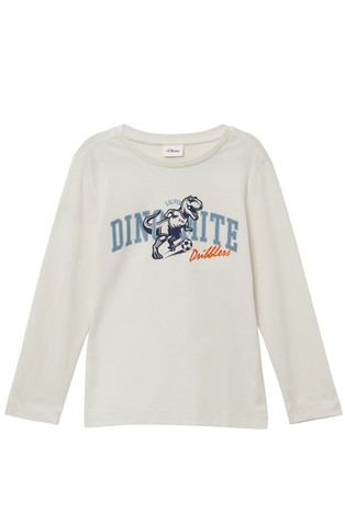 Pamučna majica dugih rukava s otiskom