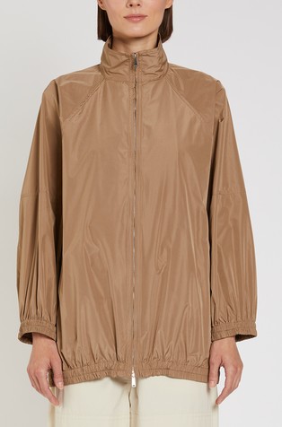 Technical taffeta parka