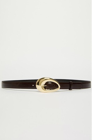 Leather belt
