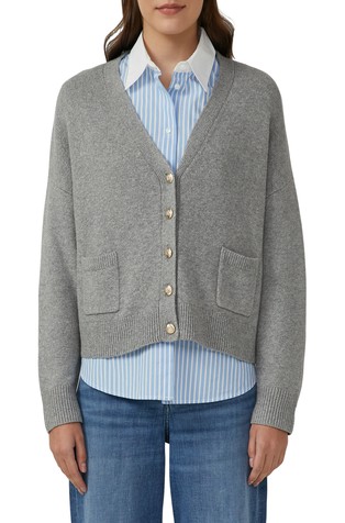 Oversized kardigan s ukrašenim gumbima