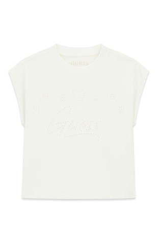 Pamučna majica s vezovima