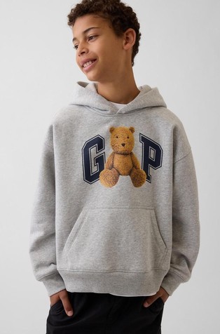 Gap logo hoodie s medvjedićem Brannanom za dječake