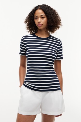 Striped slim fit T-shirt