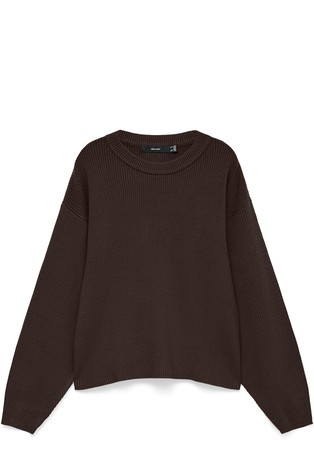 VMGOLD Rib round neck pullover