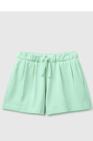 Kratke hlače s podesivom vezicom i naborima