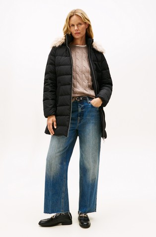 Vodoodbojna prošivena jakna punjena paperjem