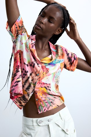 Tropical short-sleeve shirt