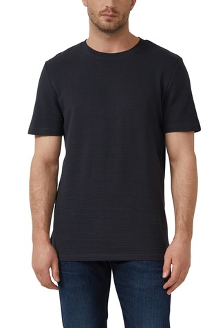 T-shirt in textured jersey