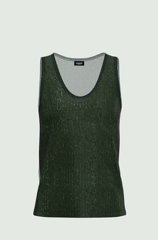 Sleeveless sequin top