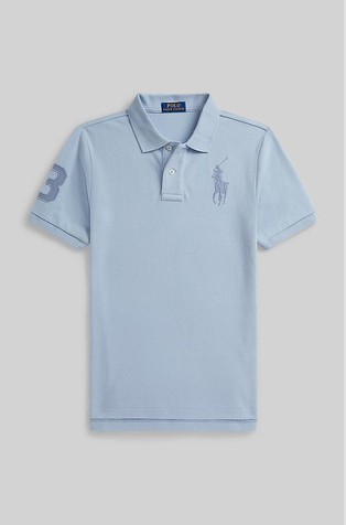 Big Pony Cotton Short-sleeve Polo Shirt