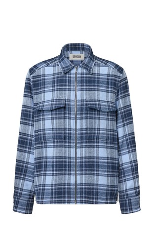 Relaxed fit košulja-jakna od flanelske pamučne tkanine