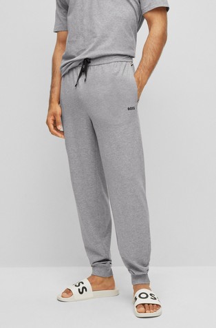 Pamučni donji dio trenirke s izvezenim logotipom