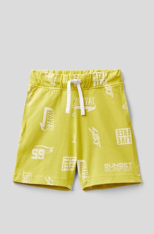 Pamučne kratke hlače s podesivom vezicom