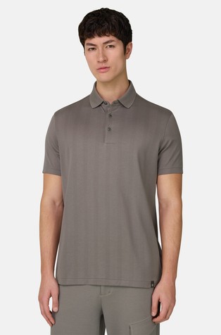 Jersey Short-sleeve Polo Shirt With S-Cafè® Yarn