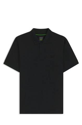 Porsche x BOSS short-sleeved polo shirt in mercerised cotton