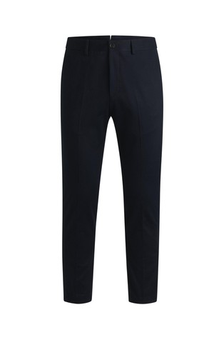Slim-fit trousers in cotton, cashmere and stretch