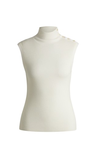 Pletena vunena majica bez rukava