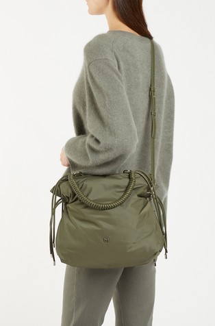 Shopping tote in techical fabric