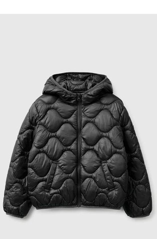 Padded jacket with hood