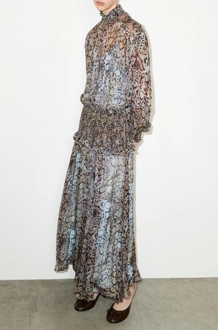 Max&Co. x Sami Miró patterned viscose dress