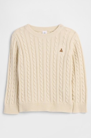 Pleten pamučni pulover za djecu dječake