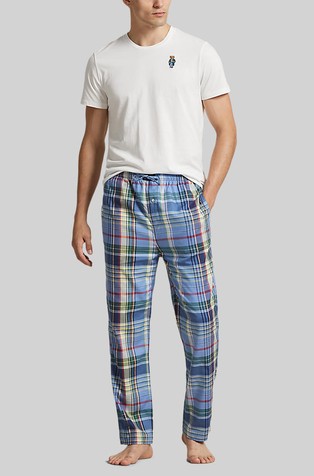 Polo Bear pamučna pidžama kratkih rukava