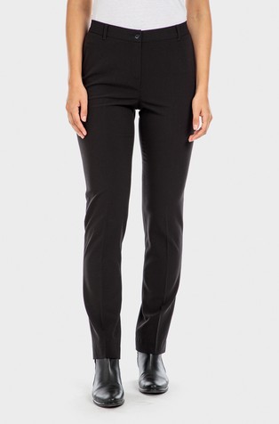 Slim fit hlače od mješavine viskoze