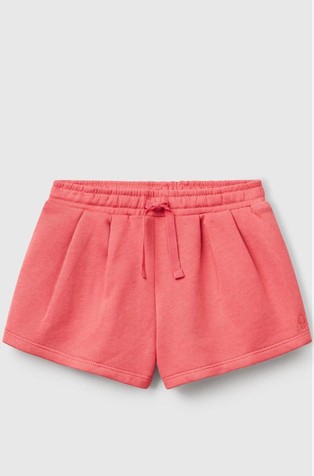 Pamučne kratke hlače s naborima