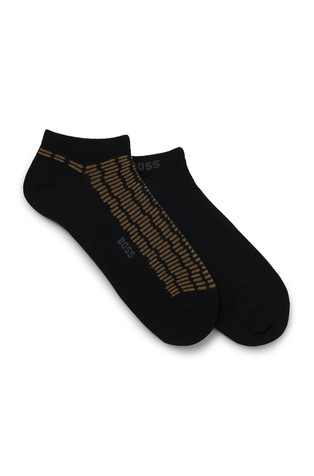 Two-pack of cotton-blend ankle socks
