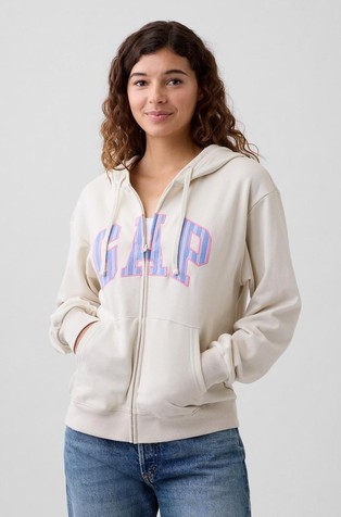 Gap logo relaxed fit ženski hoodie