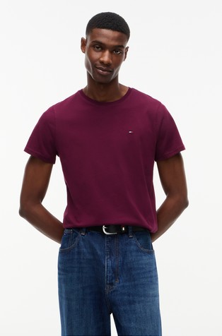 Regular fit majica s okruglim izrezom