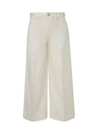 Culotte jeans with high rise